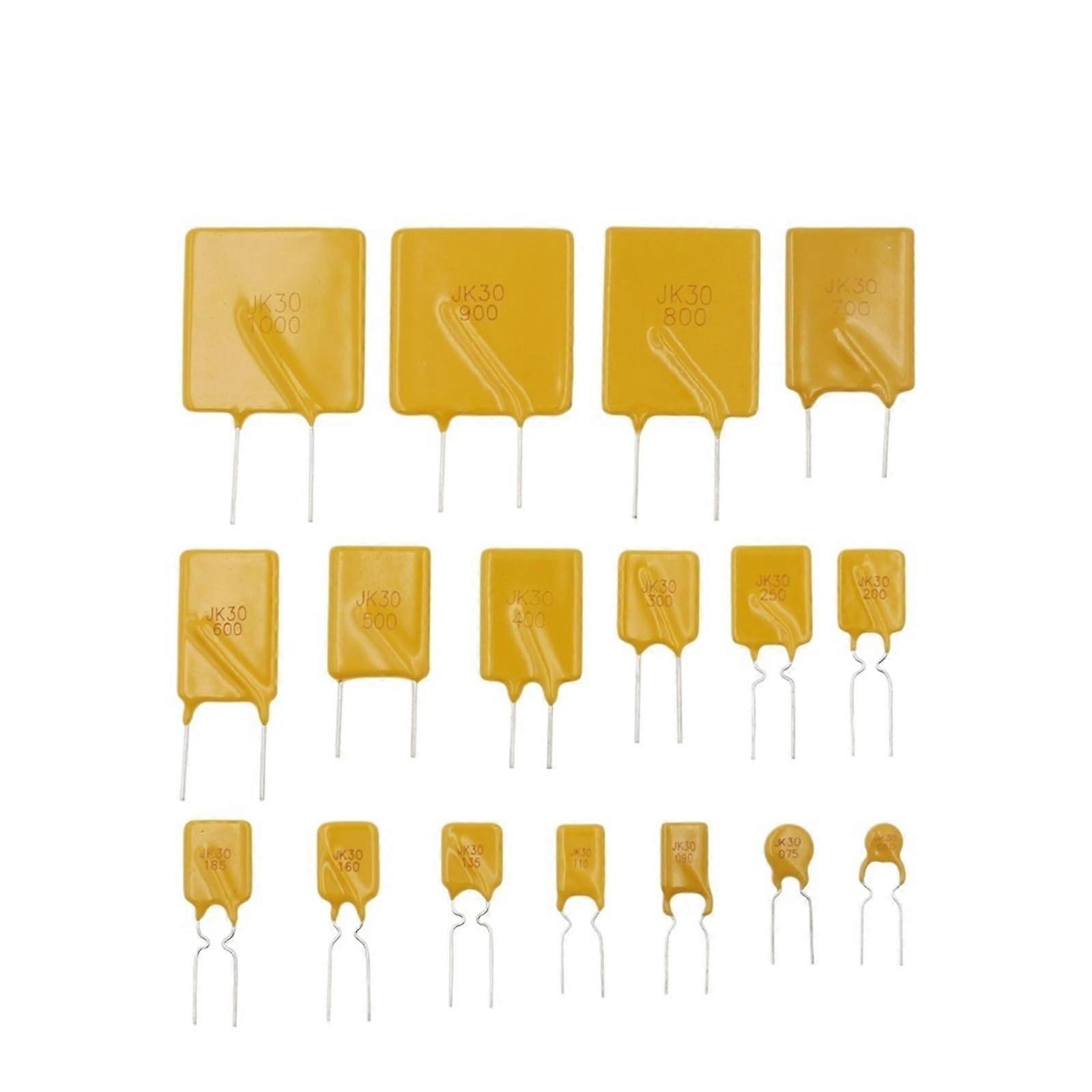 10 Pcs Jk30 Plugin resettable Fuse 30V 0.9A 1.1A 1.35A 1.5A 1.6A 1.85A 2A 2.5A 3A 4A 5A 6A 7A 8A 9A 10A (Size : 1.1A)