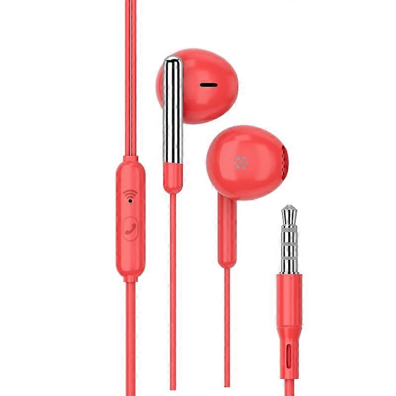 TIANSTON 3.5mm AUX In-Ear Wired Earphone Headphone with Microphone