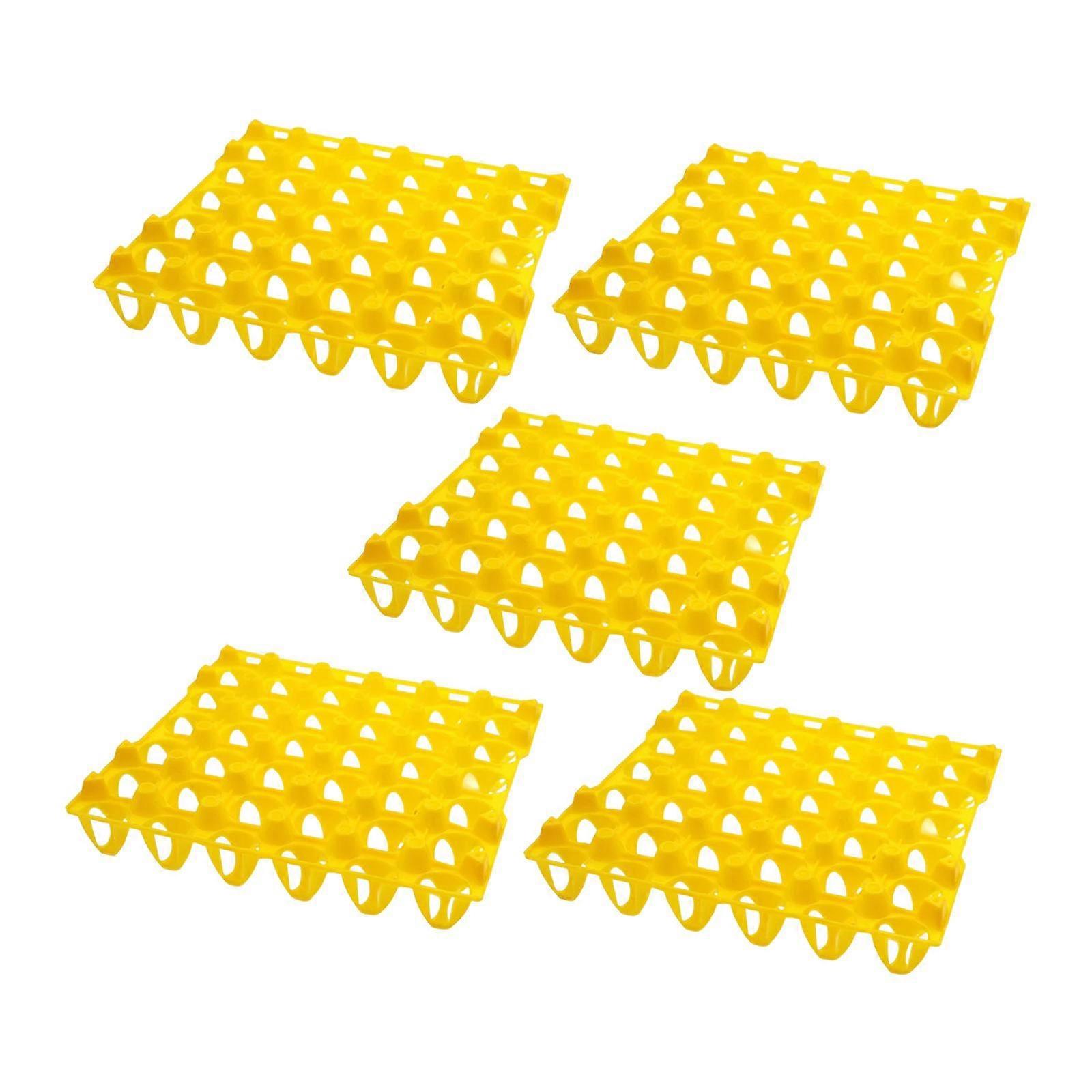 Egg Holder for Refrigerator, 30 Grid Egg Tray Space Saving Large Capacity Egg