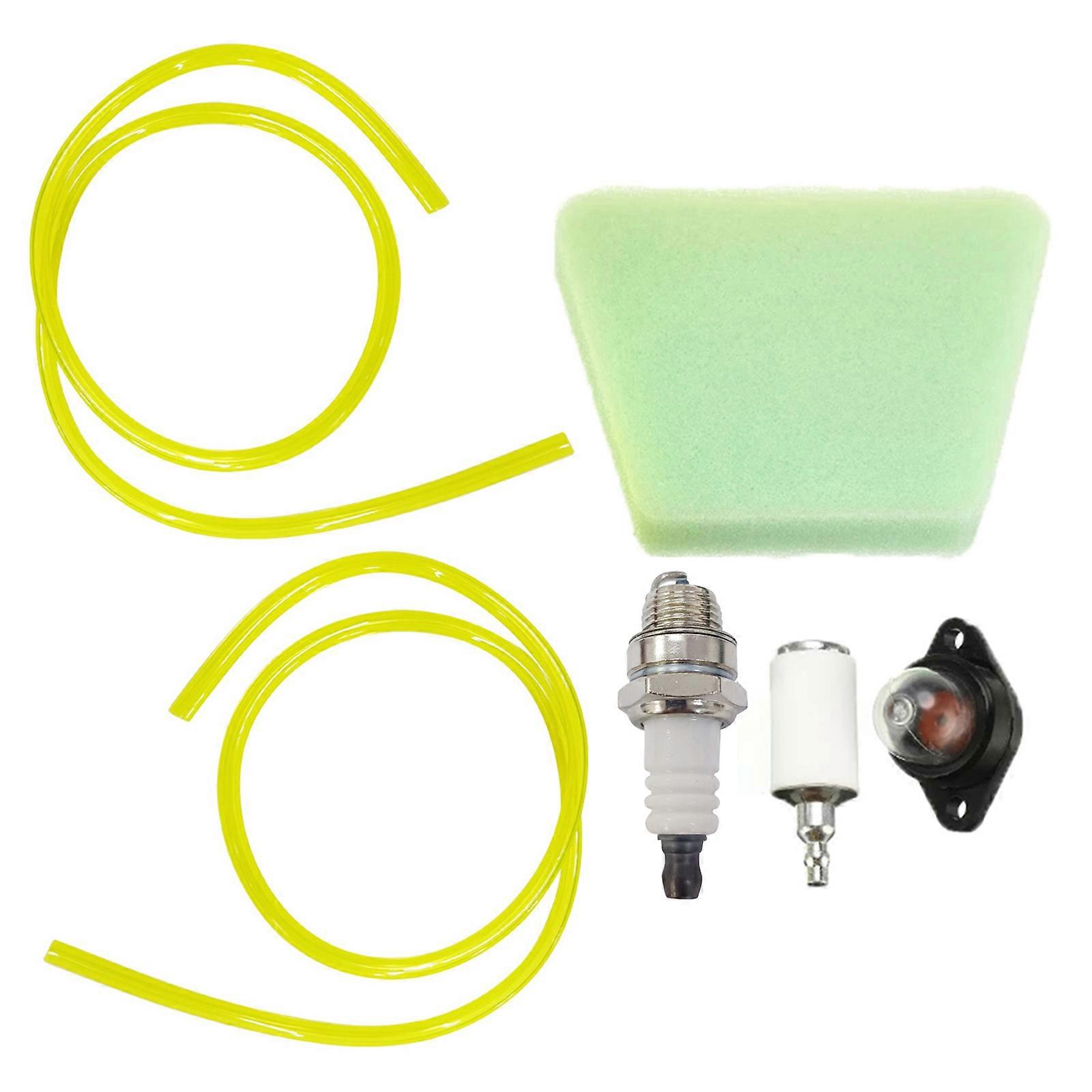 Fuel Filter Line Hose Primer Bulb Kit Bulb Air Filter Kit For POULAN 2055 2075 2150 2155 2175 2250 Chain Saws Set
