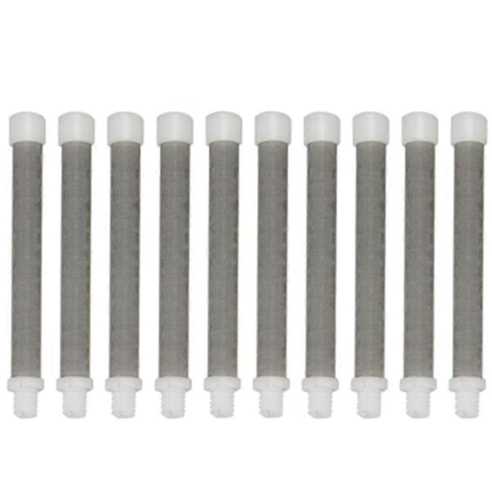 10Pc Airless Filter 60 Mesh Airless Spray Filter 304 Stainless Steel compatible with Airless Paint Spray Corros