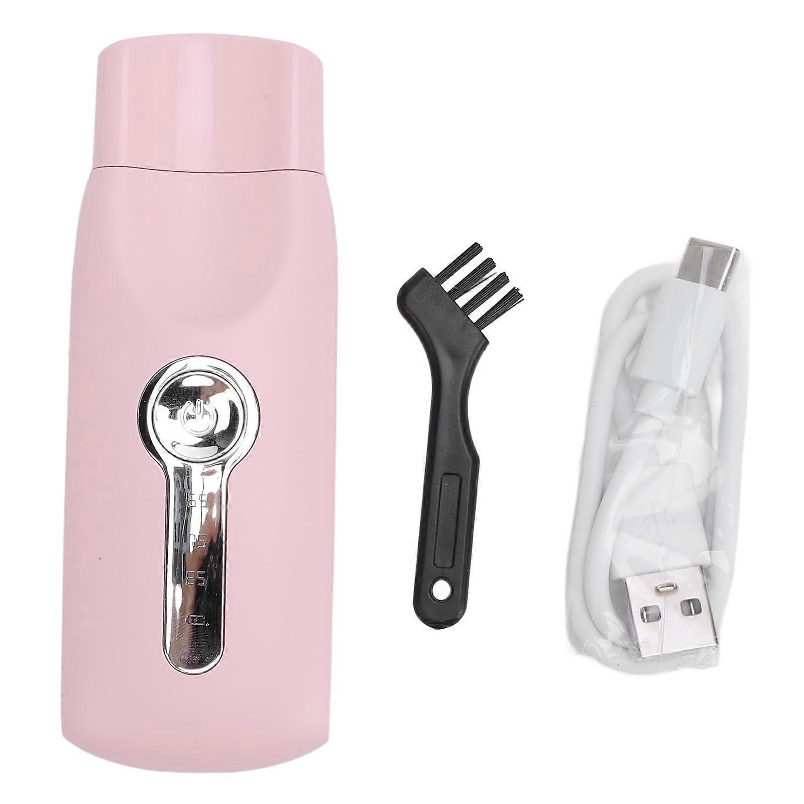 Electric Eyelash Curler, 3 Speeds, Temperature Control, Heated, Rechargeable, Long Lasting, Pink