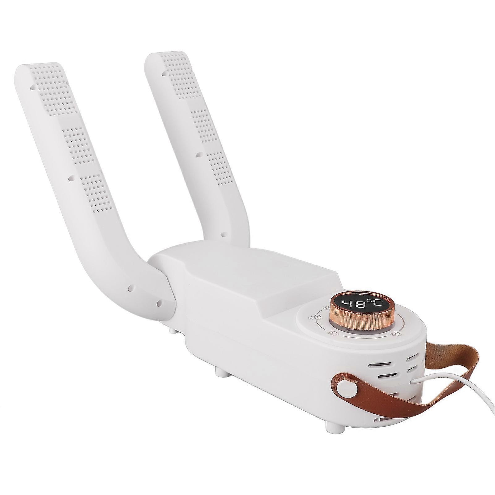 Electric Shoe Dryer with Timer Efficient Versatile 4 Legged Foldable Boot Dryer for Sneakers Leather Shoes Boots 