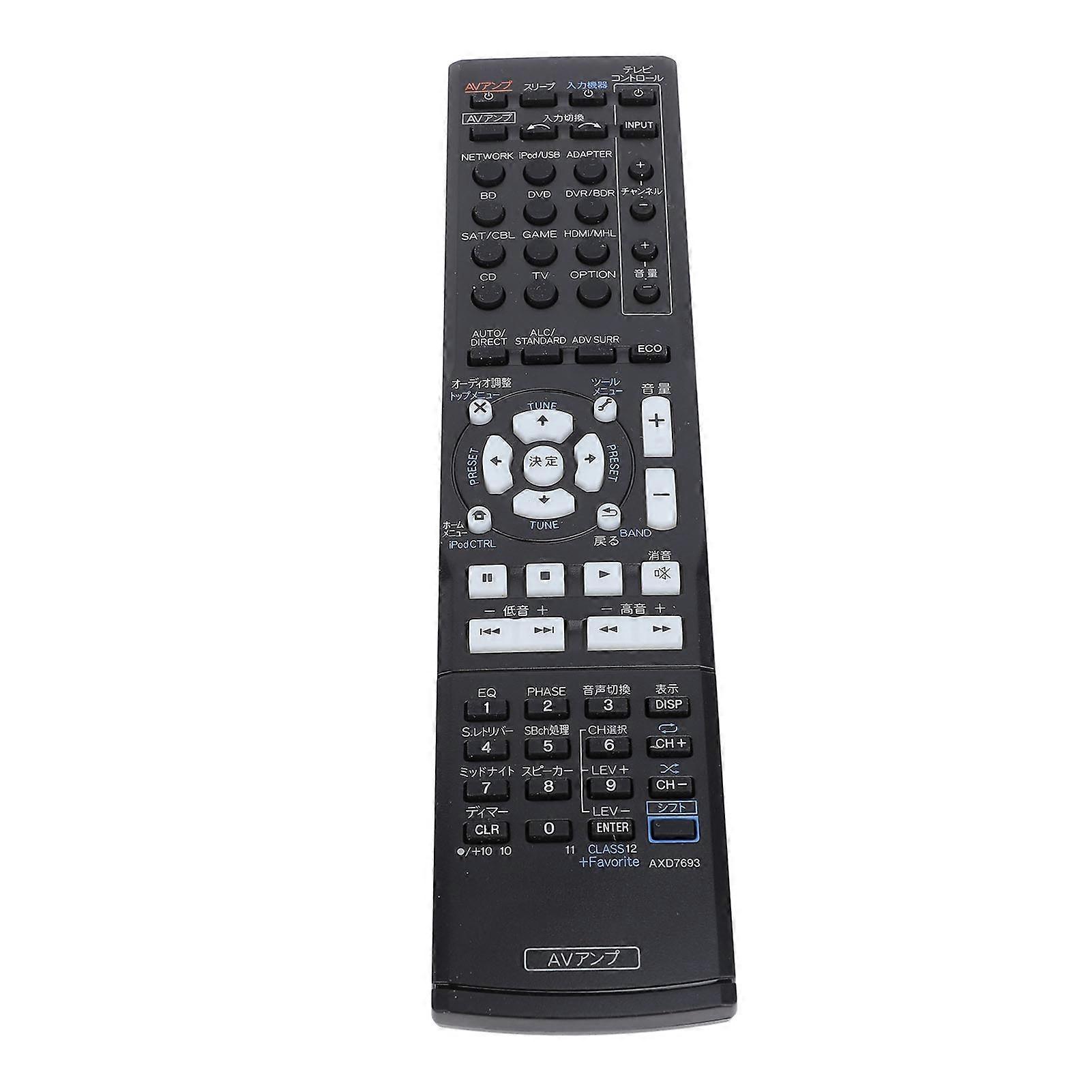 Replacement Remote for Pioneer AV Receiver: Easy Access, Full Functionality, Durable Design