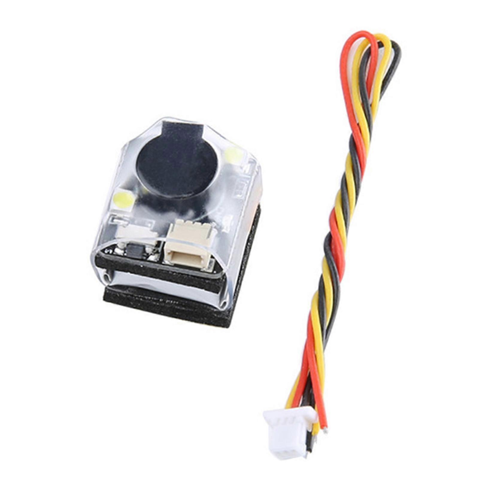 Fernbedienungs-Alarmsummer mit 100 dB Alarmton und LED-Lichtsignalen, ideal für Modellflugregler