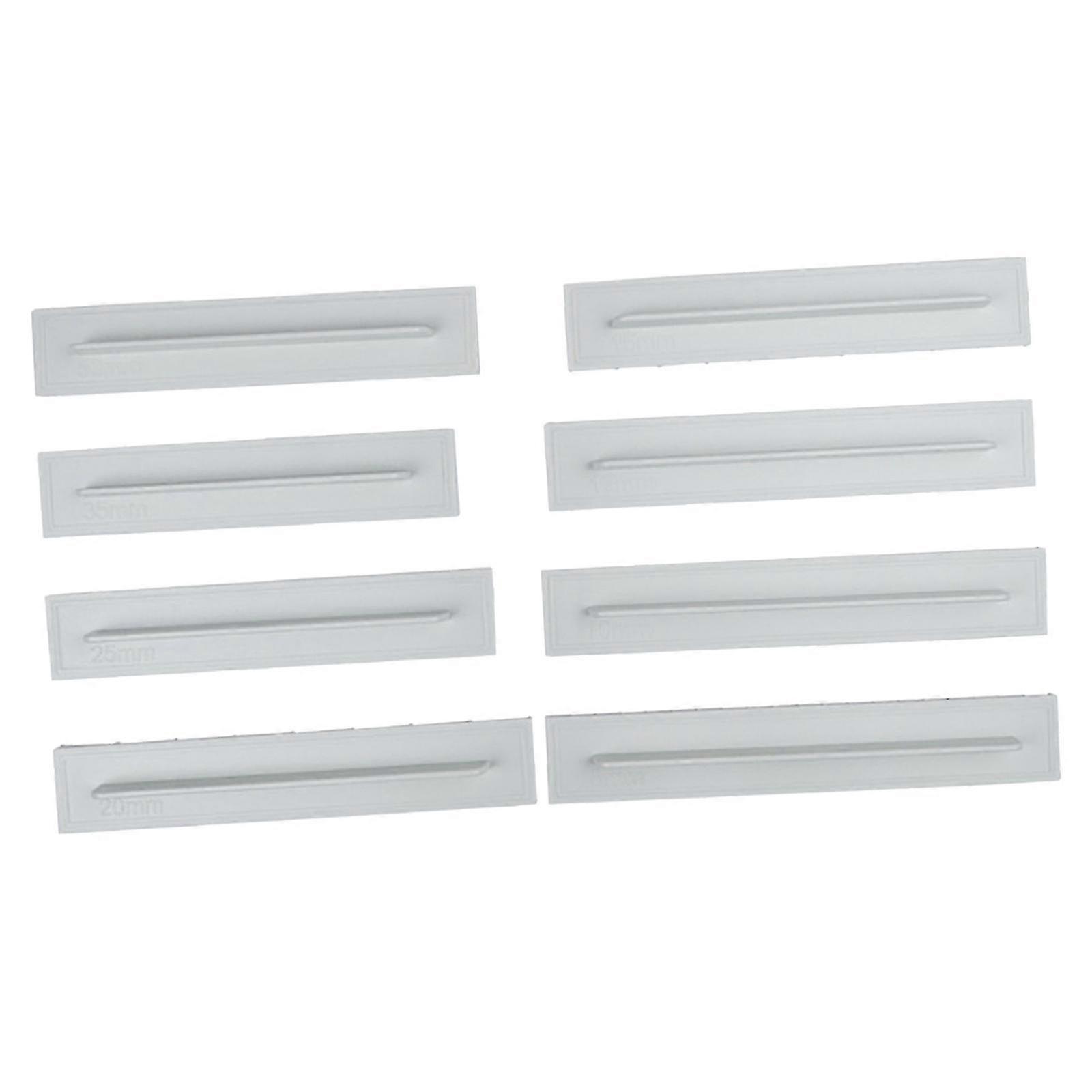 8Pcs Reusable Cake Measuring Tool for Pastry Fondant Pasta Pie Crust