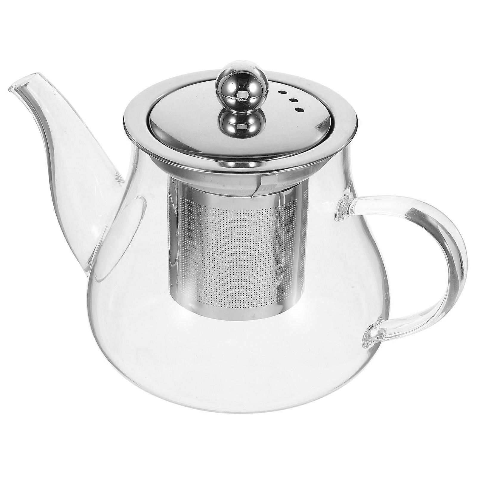 Elegant Teapot with Integrated Infuser, Enhancing the Brewing Experience
