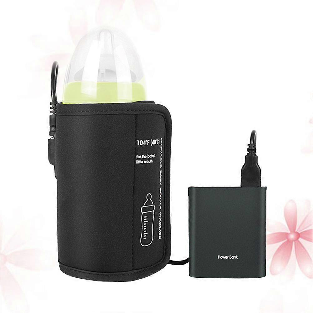 Baby Bottle Heater Cover, Insulated Design for Car Use with Constant Warmth Functionality