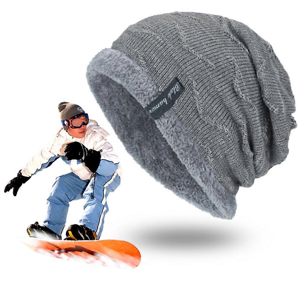 Men's Plush Beanies, Designed for Maximum Warmth and Ease