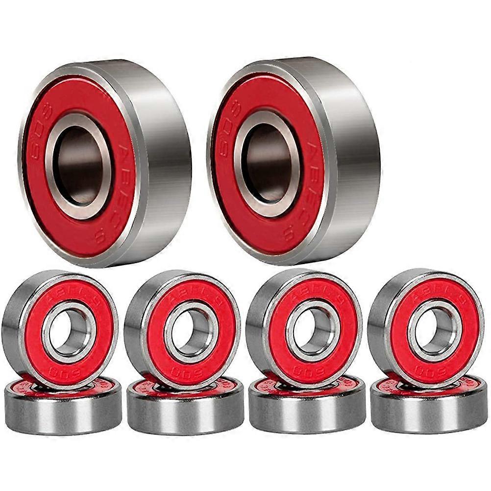 Sealed Skate Bearings,Direct Replacement for Roller Skates and Scooters