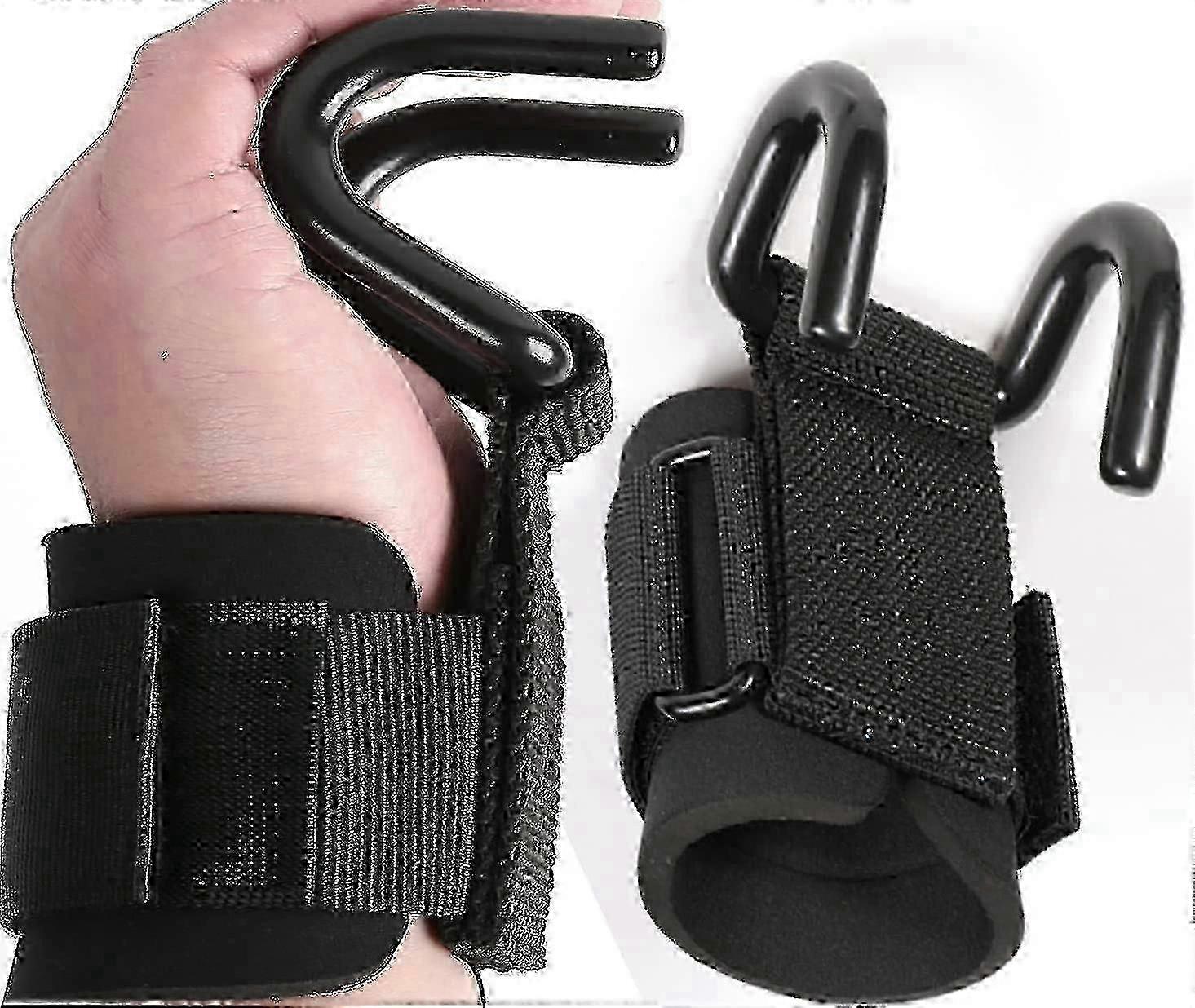 ウェイトリフティングバーフック、ジムデッドリフト&プルトレーニング用