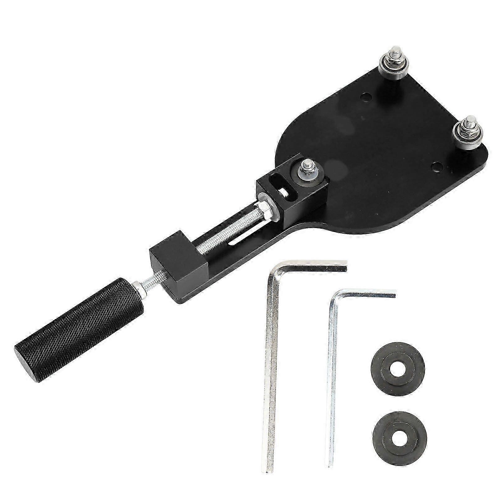 Coupe-filtre à huile en alliage de zinc à haute efficacité facile à utiliser pour une plage de coupe de filtre de 2 3/8 po à 5 po, adapté à diverses marques, noir 