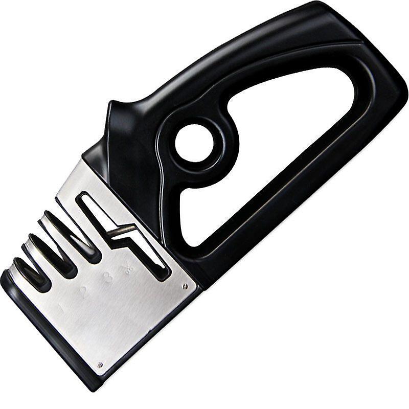 Professional Knife Sharpener,4-in-1 Kitchen Sharpener And Scissors,knife Sharpener With Non-slip Eraser