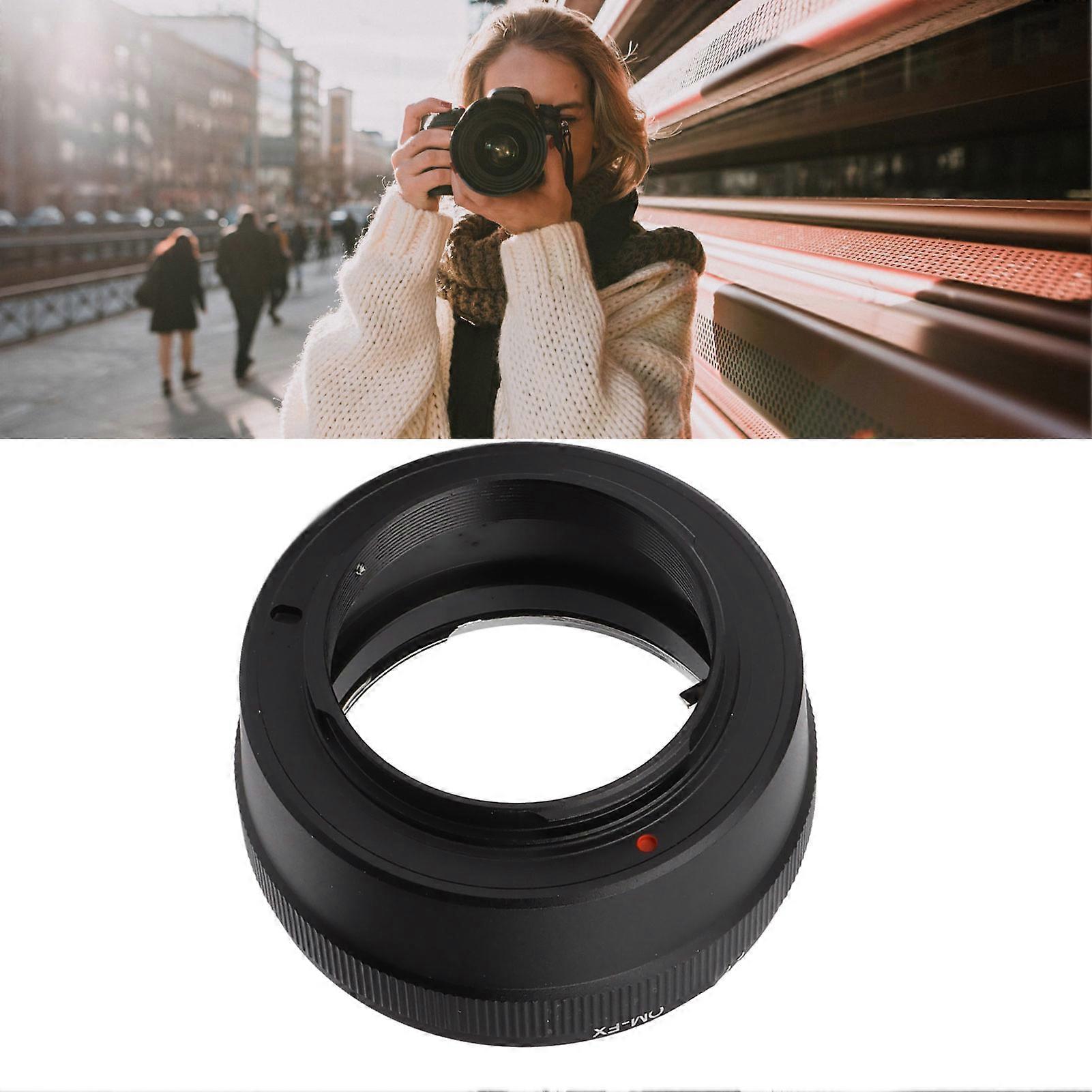 Lens Mount Adapter Lens Converter Ring for Olympus OM Lenses for Fuji FX Cameras for Fuji X A1 X A2 X A3 X E1 X E2 X E3 X M1 