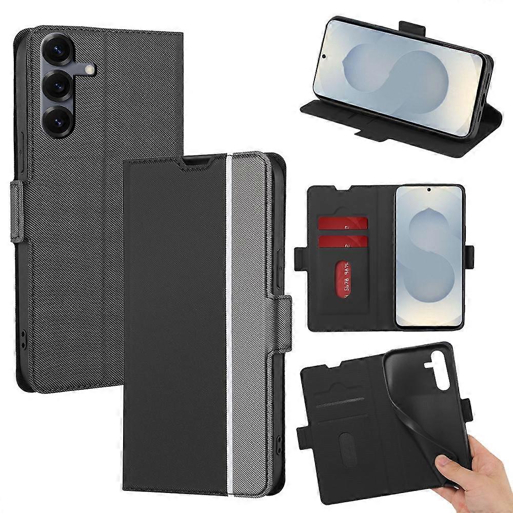 نسيج قطني طويل نسيج جانبي جراب هاتف جلدي