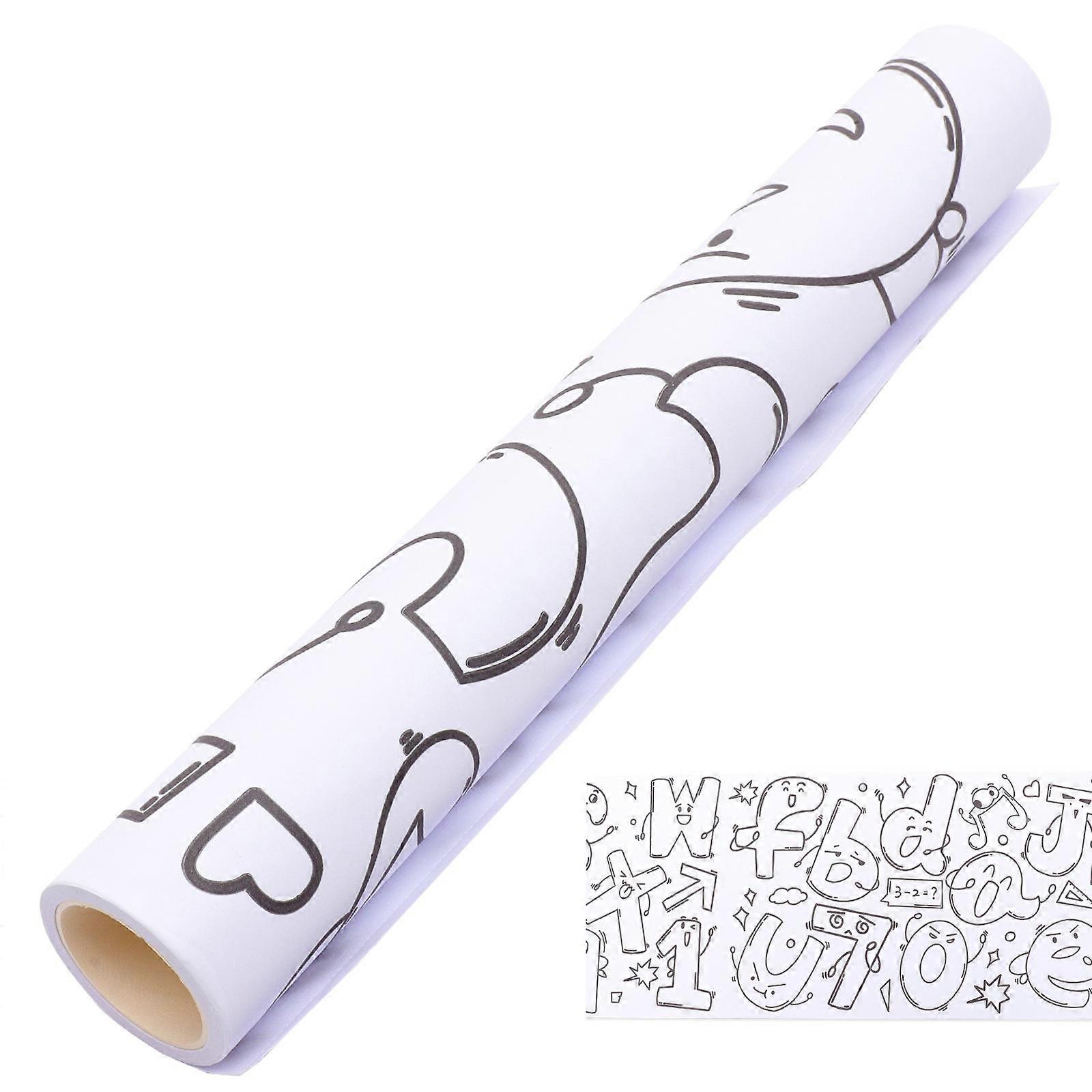 Flexible Graffiti Drawing Paper for Sketching, Coloring & Crafting – Compatible with Acrylics, Watercolors & Markers