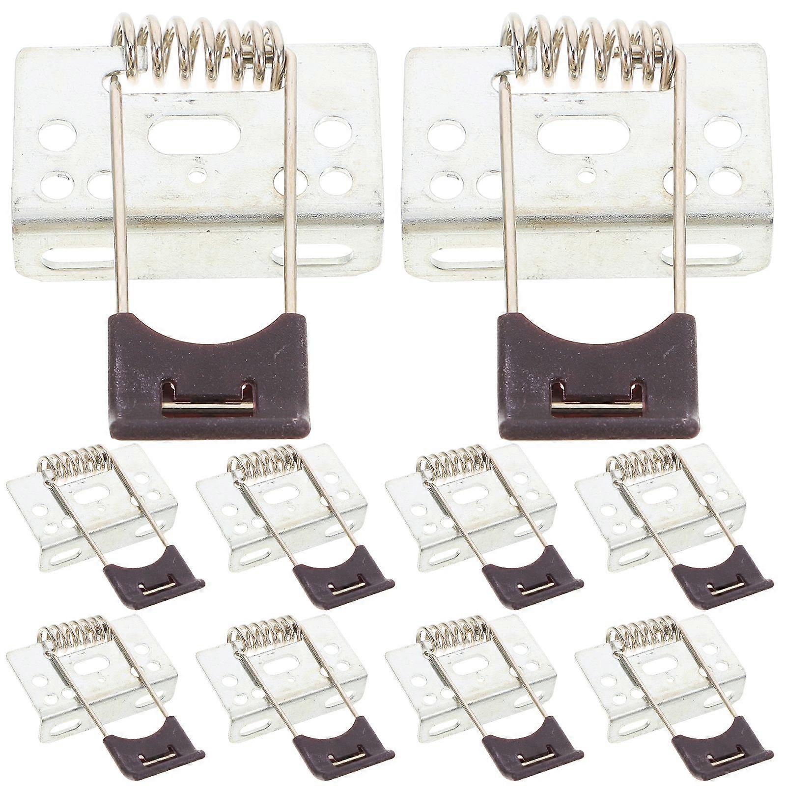 10pcs Downlight Spring Clips L-Type Panel Lamp Spring Clip Replacement Led Downlight Clip Panel Lamp Clamps Ceiling Light Parts
