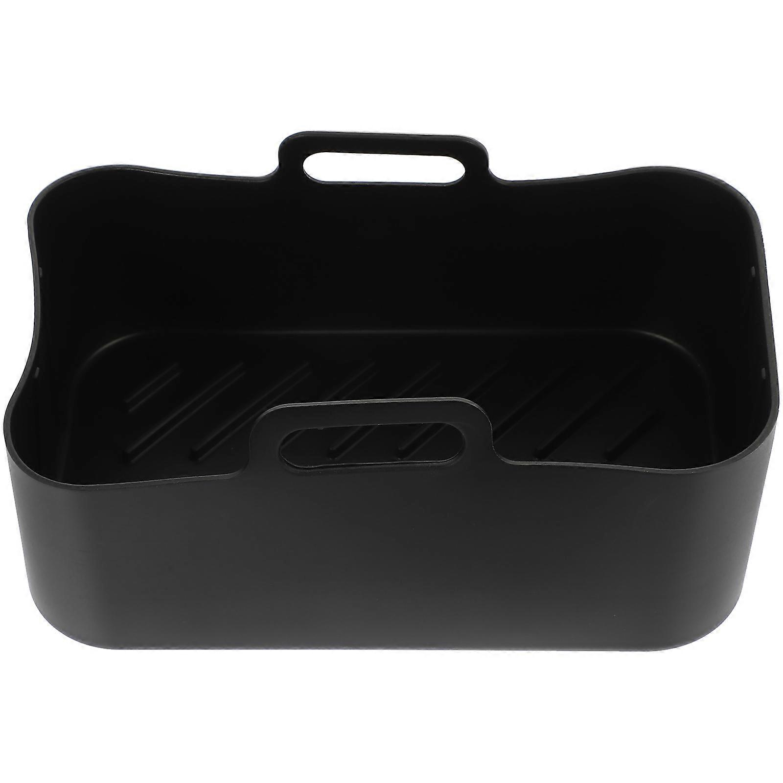 Air Fryer Silicone Liners Air Fryer Accessory Rectangular Shape Non-stick Heat-resistant Reusable for Baking and Cooking 1Pack