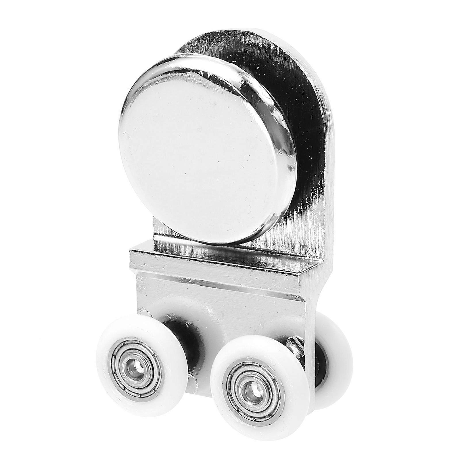 Durable Shower Door Roller Pulley for Bathroom Glass Sliding Doors – Thickened Zinc Alloy, Easy Installation, Replacement Part for Stable and