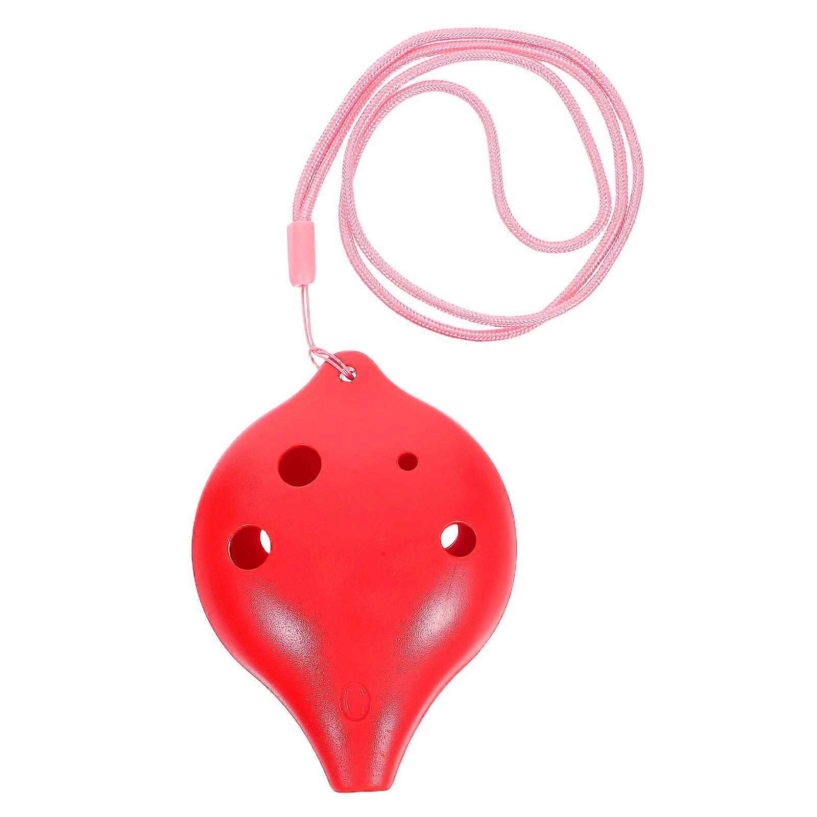 Resin Alto C Ocarina with Neck Strap – Vibrant Design, Accurate Pitch, Pure Sound for Beginners and Music Students