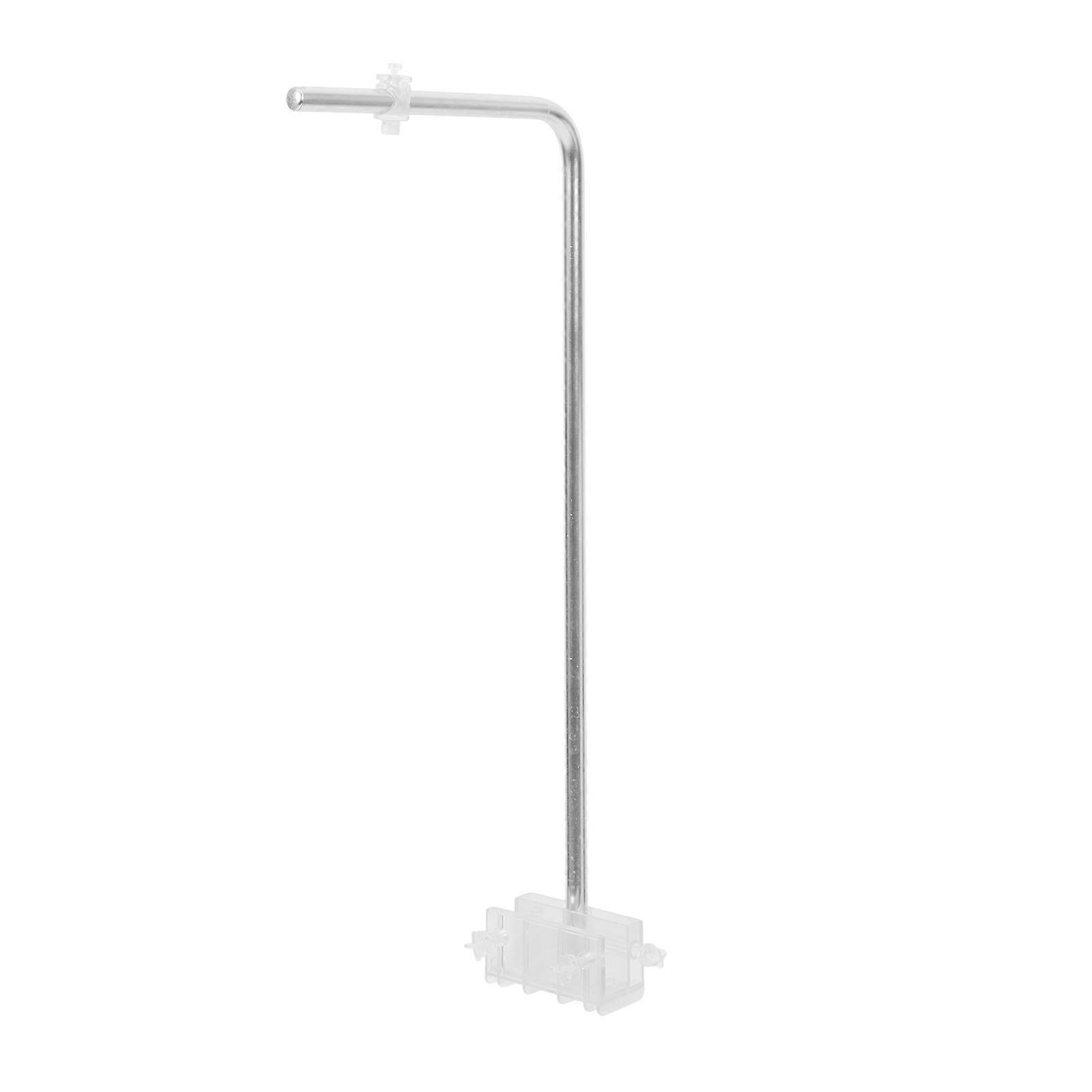 Aquarium Lamp Bracket Fish Tank Light Bracket Light Support 42.00X23.00X1.50CM Silver Aluminum Alloy Aquarium Owners 1Pack