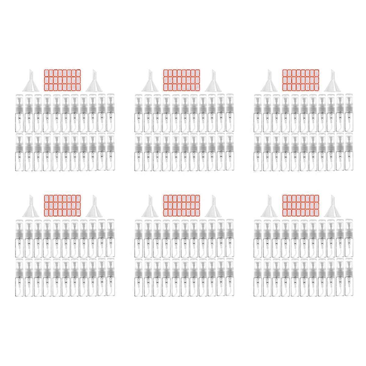 120Pcs 3ML Bottle Small Cosmetic Packing Atomizer