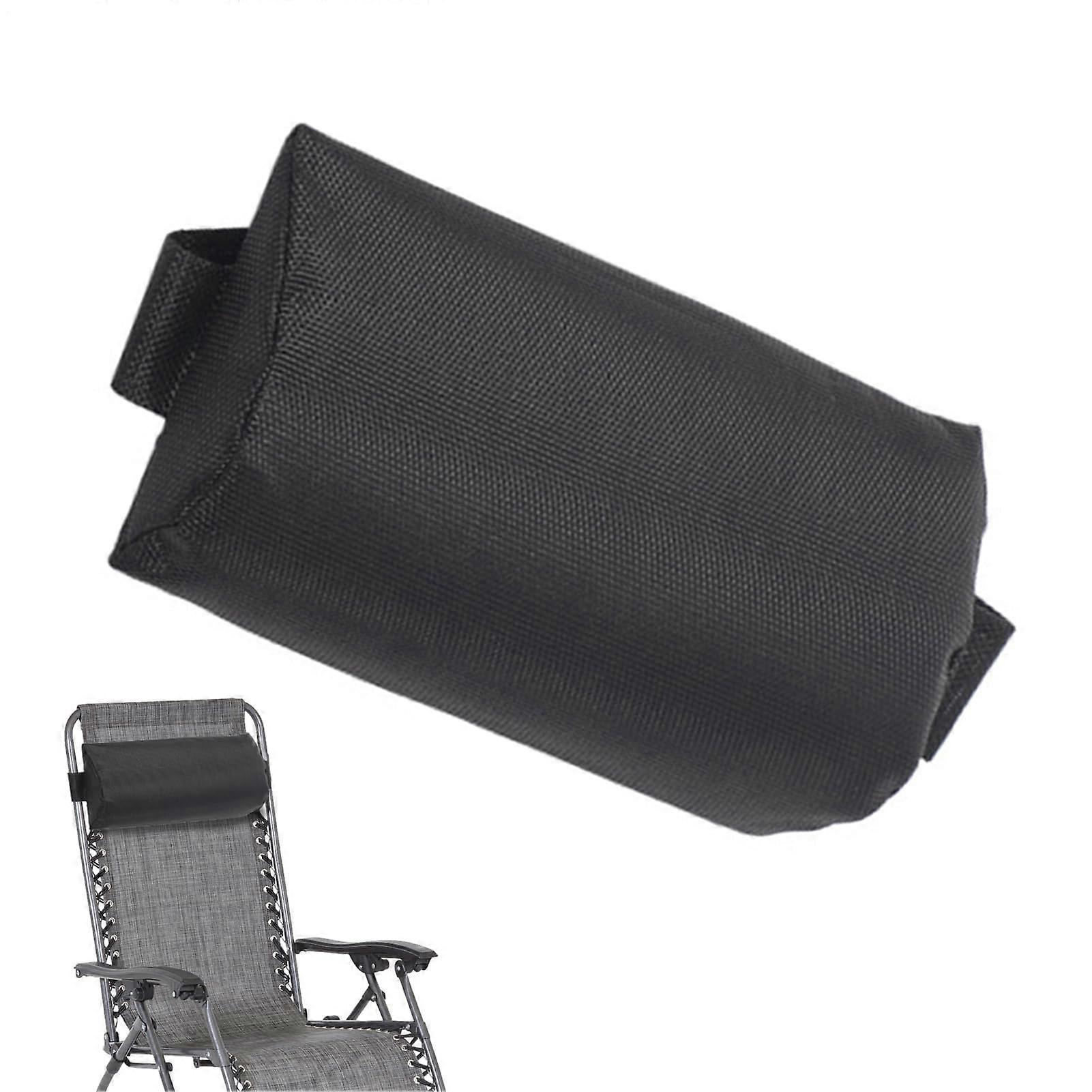 Headrest Cushion with Elastic Band for HeightAdjustable, Comfortable Black