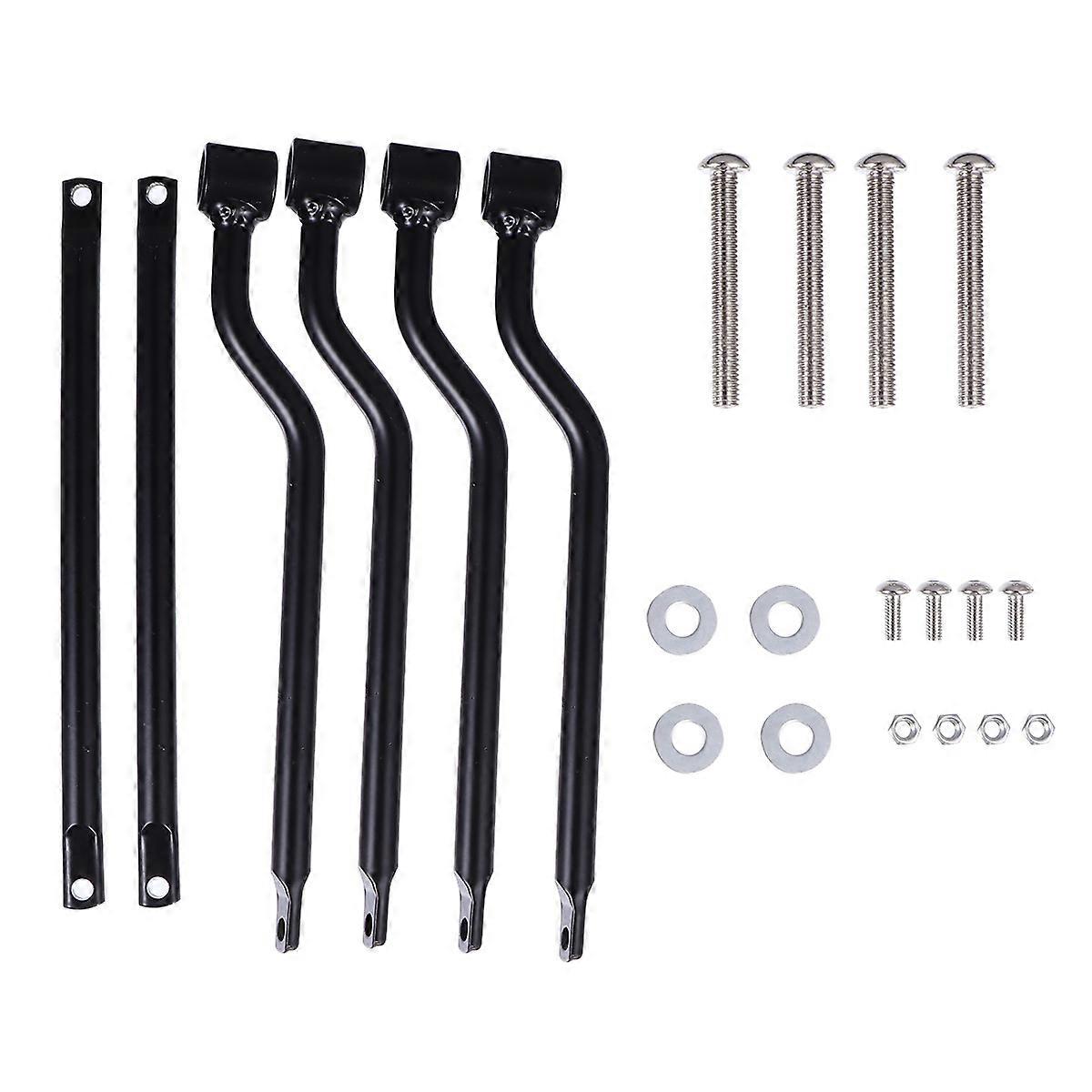 Durable Motorcycle Saddlebag Mounting Bracket Lightweight, Portable, Easy Installation, Prevents Tyre Rubbing, Practical for Side Luggage Bags