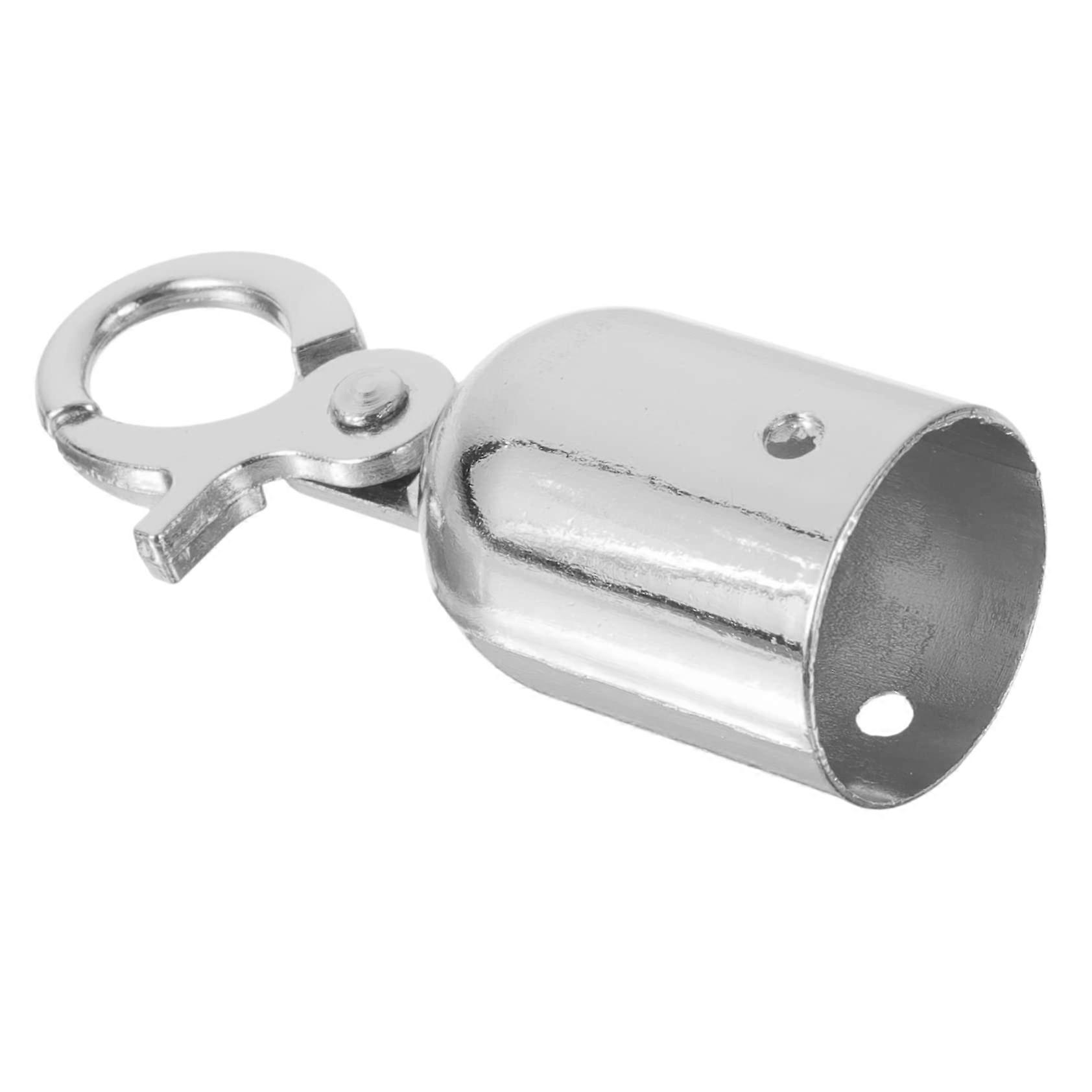 Cable Stopper, End Cap with Hook, Rope End Closure for Stanchion Posts,, Functional for Safety Insulation, Crowd Steering