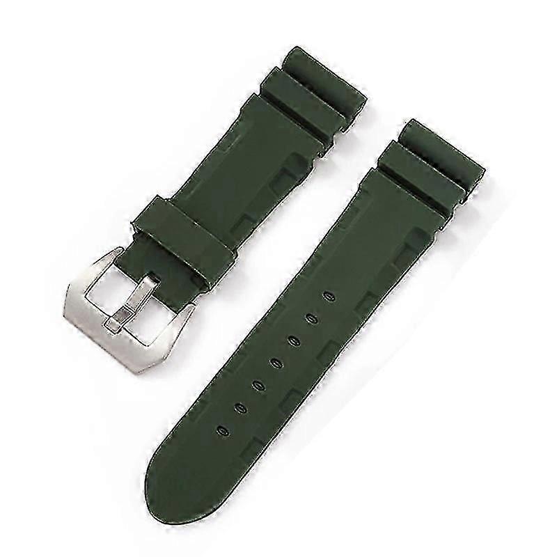 Könnyű óraszíj Panerai 24 mm-es gumi férfi szíjhoz