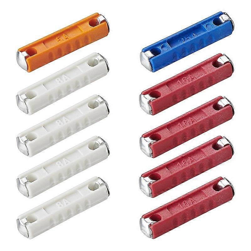 Assorted torpedo fuses, 10 pieces