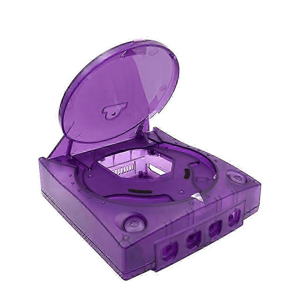 (Pl) For Sega Dreamcast For Dc Retro Video Game Console Transparent Boxesreplacement Plastic For Shell Translucent Casef  Pl