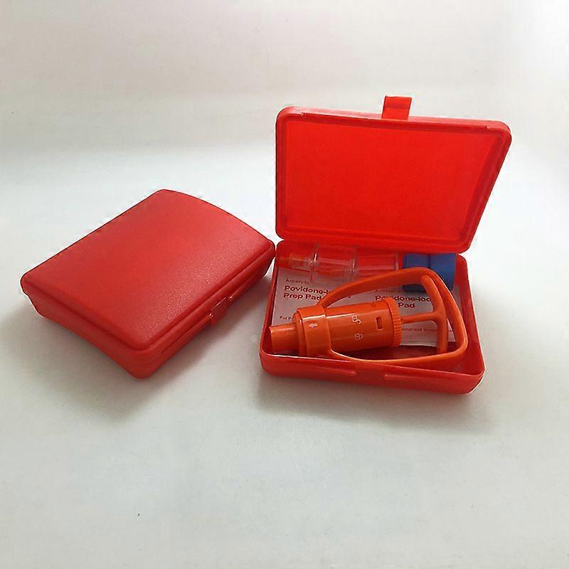 2025 Latest Model First Aid Safety Tools FAST Kit Emergency Venom Extractor Snake Bite and