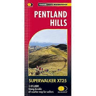 Pentland Hills Xt25 Superwalker Map