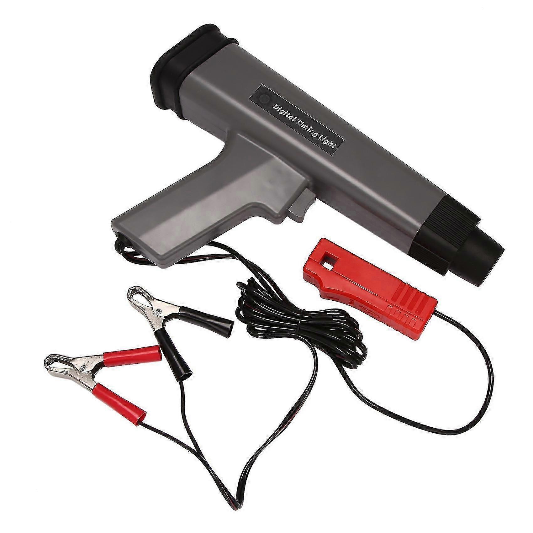 12v Car Digital Engine Timing Light With Led Display Ignition Timing Strobe Light Inductive Timing