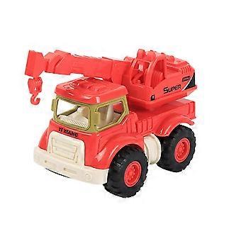 Simulation Engineering Truck Spielzeug mit Bagger, Muldenkipper und Mischer, Fahrzeug mit Trägheitsantrieb