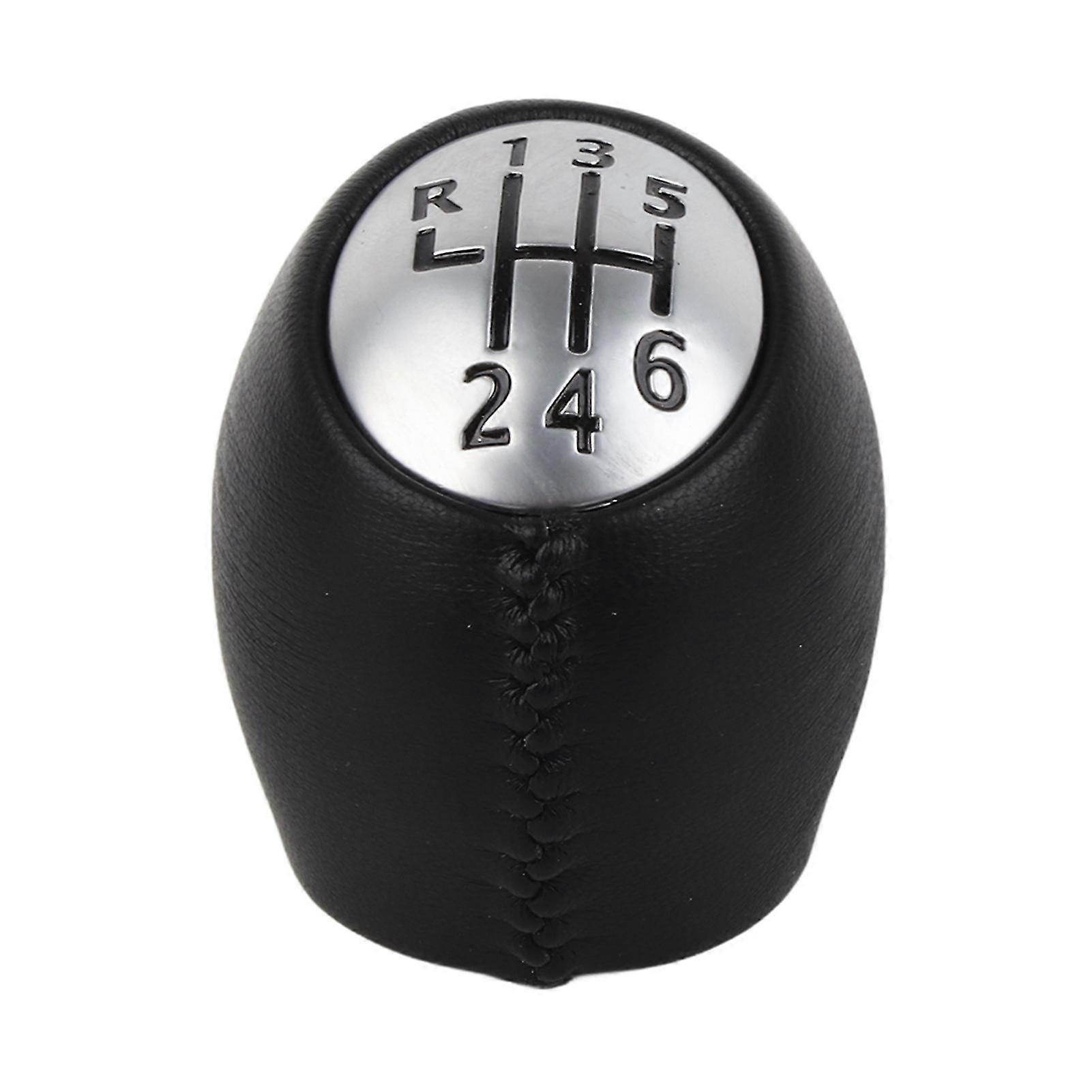 Vehicle Replacement 6 Gear Shift Knob Compatible with Megane III