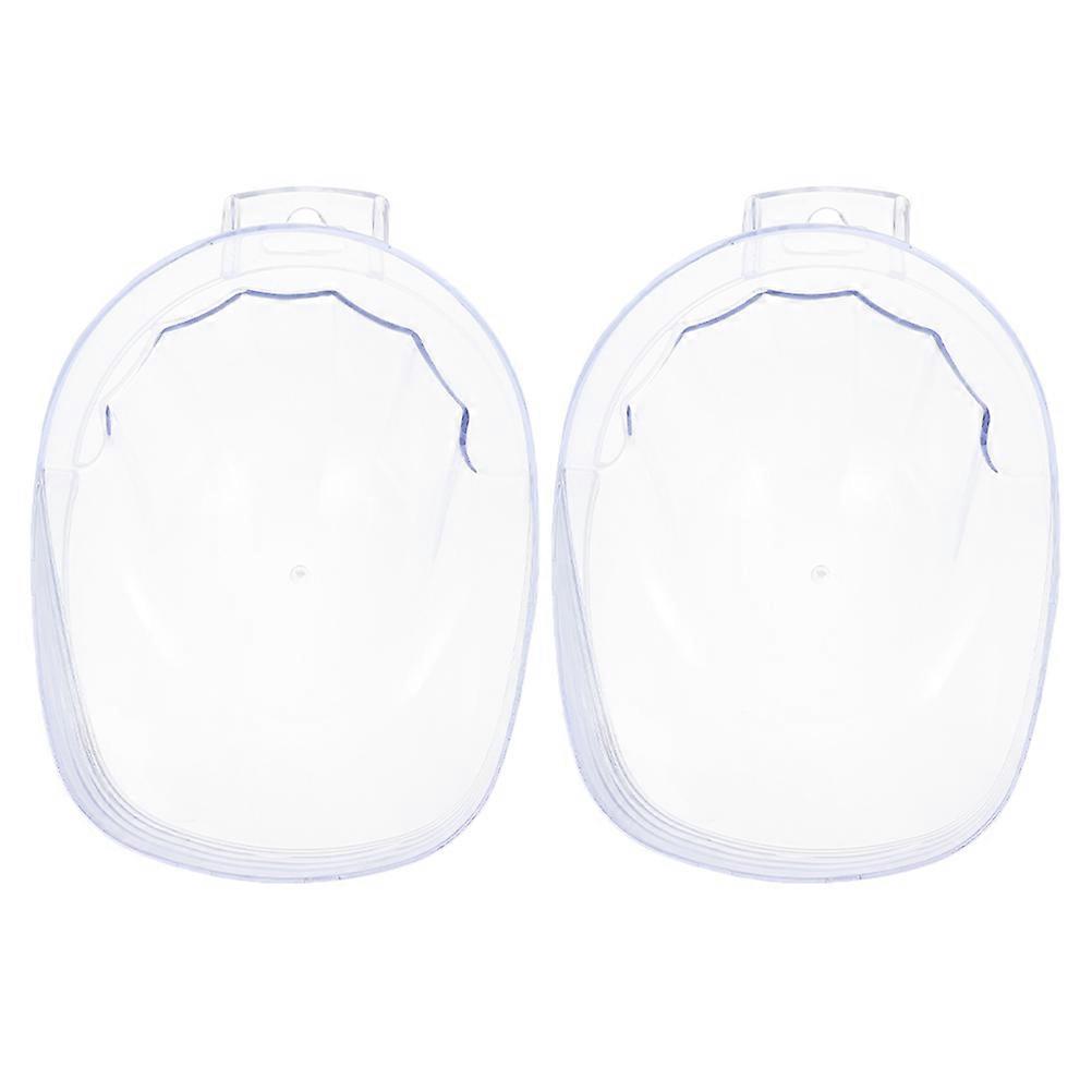 2pcs Lightweight Nail Soaking Bowls Manicure Containers Tools