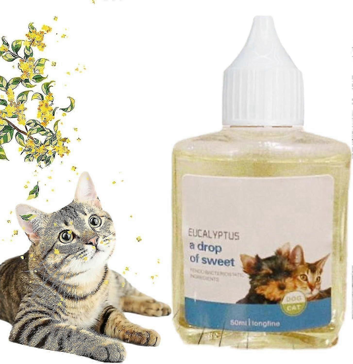 猫用トイレ用消臭剤、猫用尿消臭剤、犬用消臭剤、猫用トイレ用50ml室内脱臭剤は臭いを消し、猫の犬に安全な空気を新鮮にします