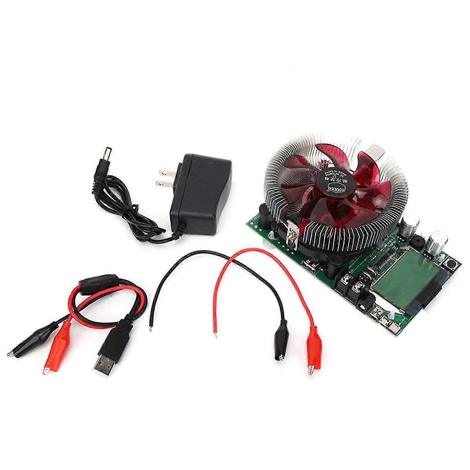 USB Adjustable Constant Current Electronic Load Battery Capacity Tester Module 150W 200V 20A 100240V