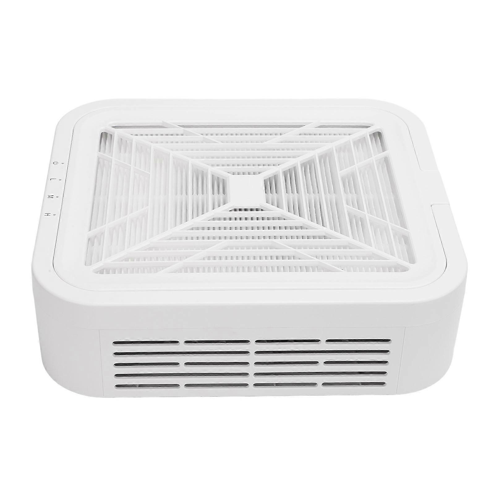 Nail Dust Collector Machine 120W Brushless Filter White US Plug