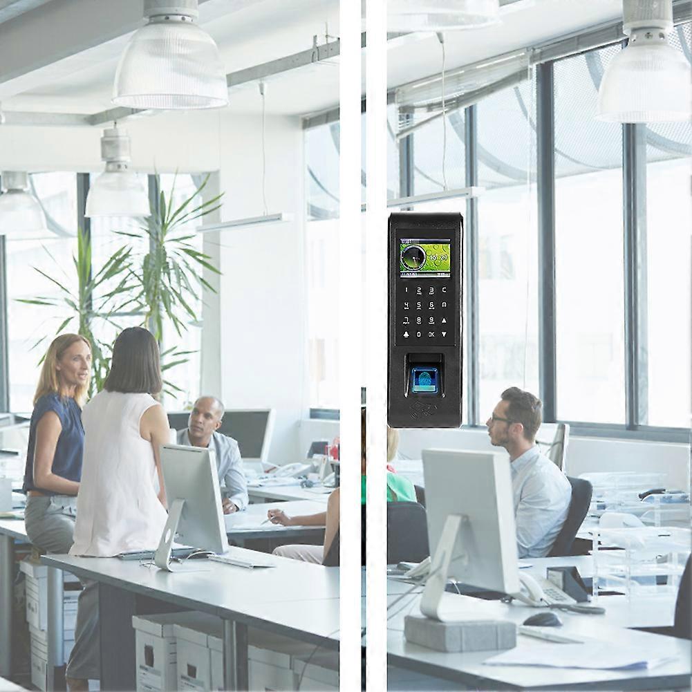 2.4in Fingerprint RFID Card Password Access Control and Attendance System TCP/IP 125KHz