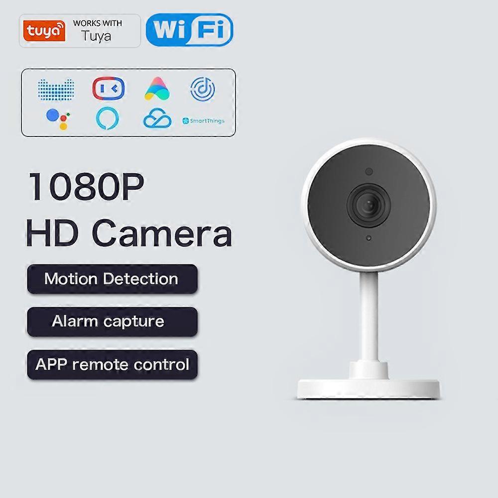 1080P Baby Monitor WiFi 2MP Home Security Camera with Night Vision Motion Detection 2-Way o TUYA APP
