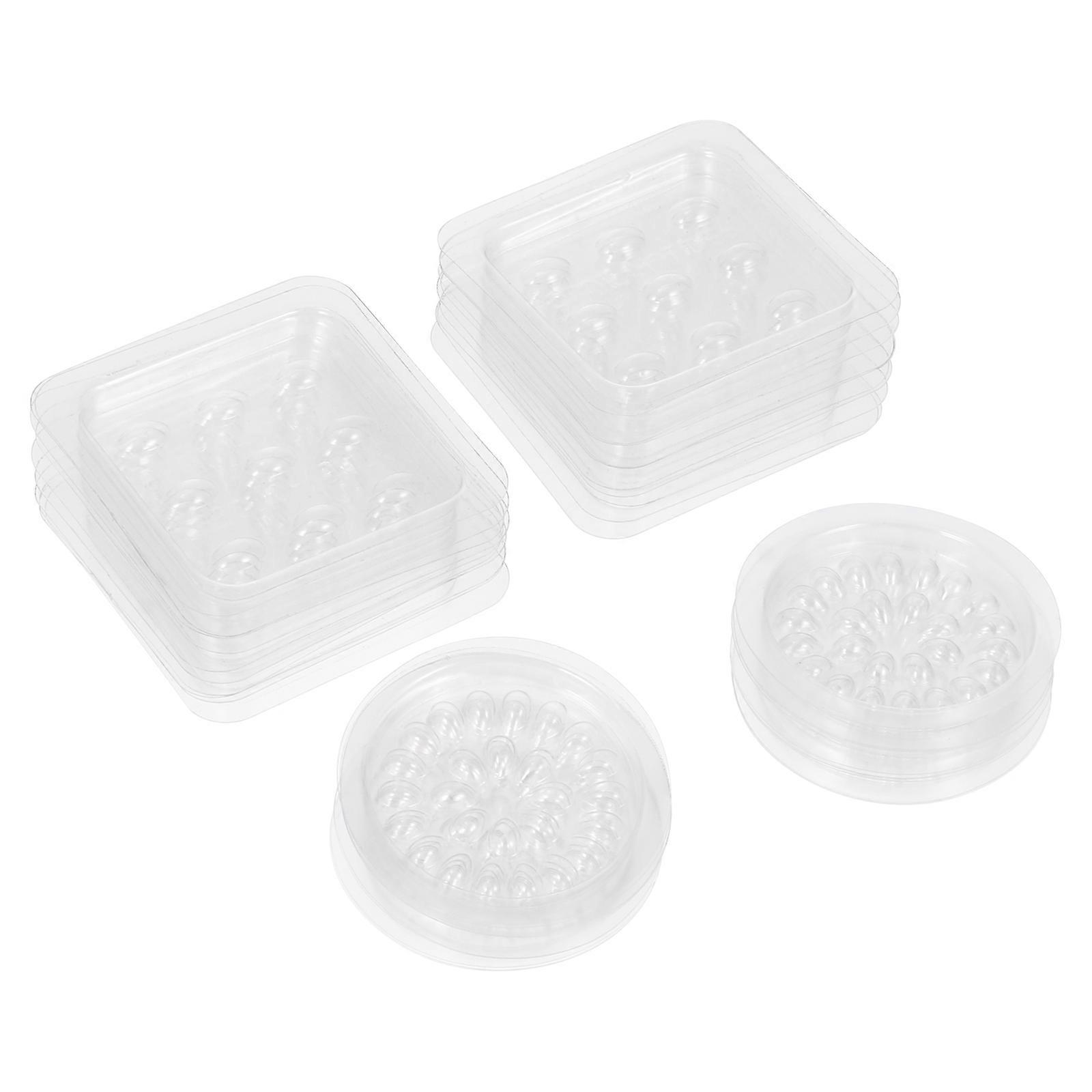Grafting Eyelash Pads in White Plastic for Home Use Perfect for Eyelash Extensions 40pcs