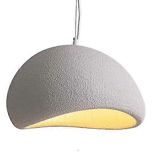 "Pendant Light Single Head Nordic Style, High-Density Polyethylene Shade, E27 Compatible Decor Light for Bedroom"