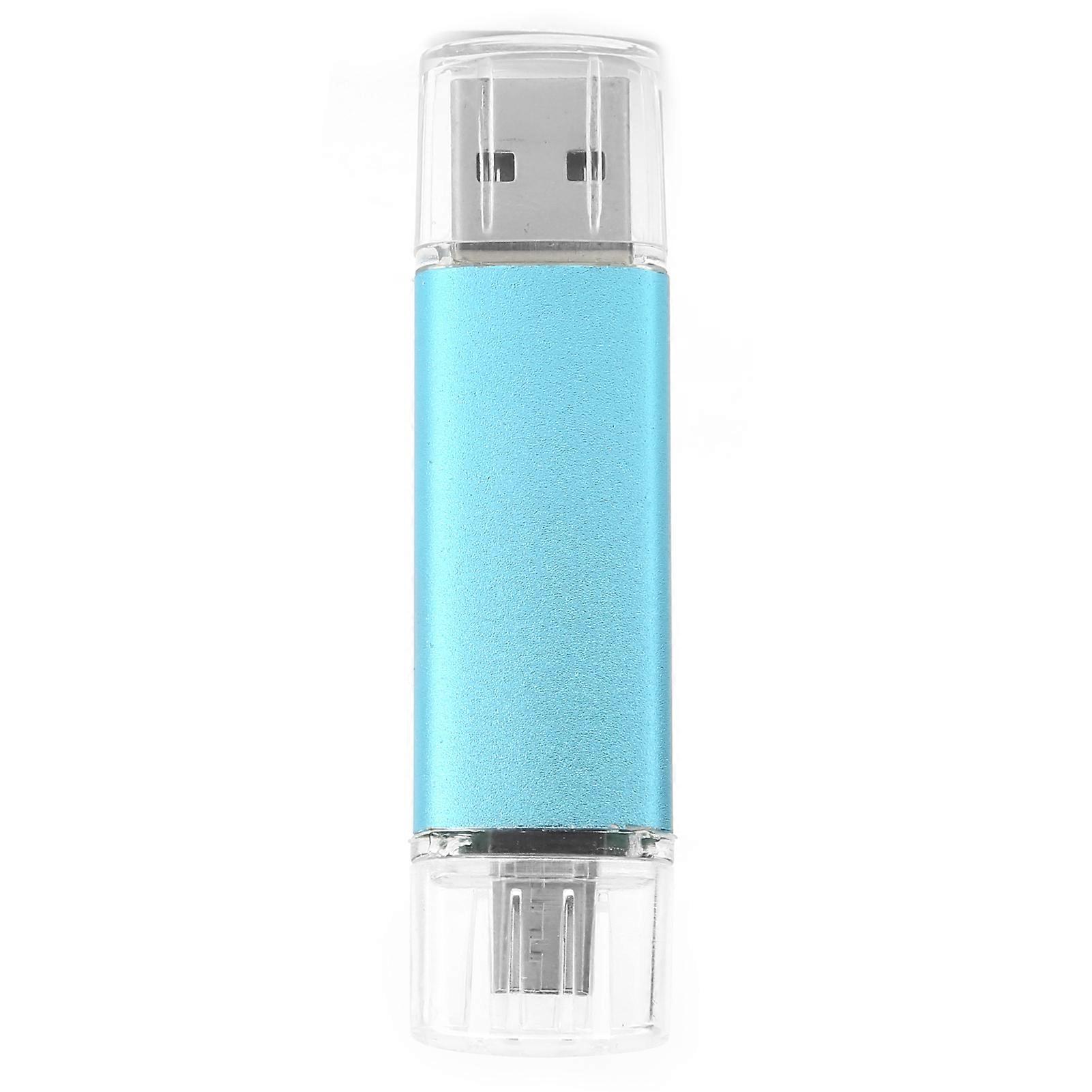 OTG U Disk USB 2.0 Flash Drive Hot Plug AntiKnock Moistureproof for Mobile Phone Computer(4GB )