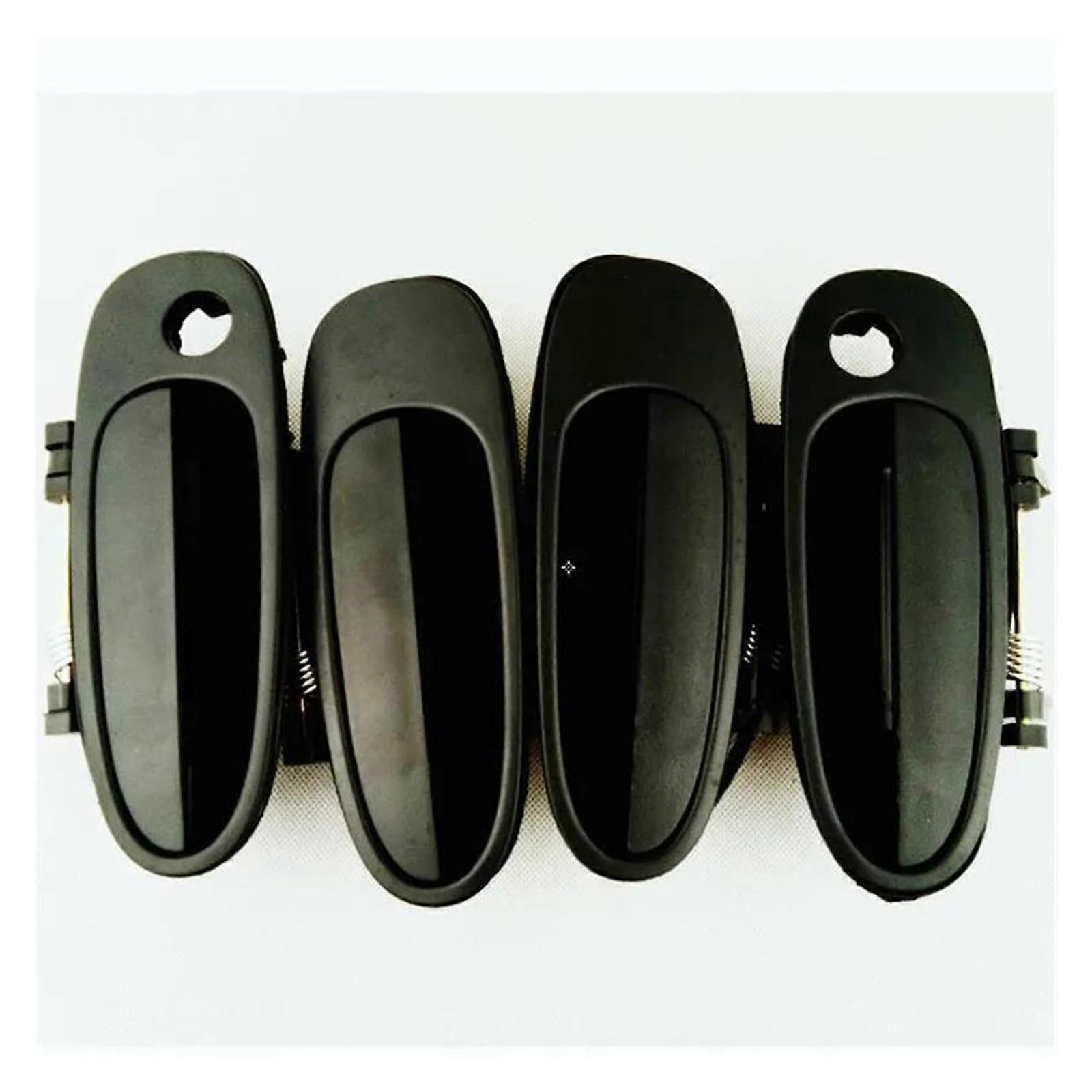 Auto Door Outer Handle For Corolla 1992 1993 1994 1995 1996 1997 Car Black Exterior Door Handle Handle Cover (Rear Right 1pc)