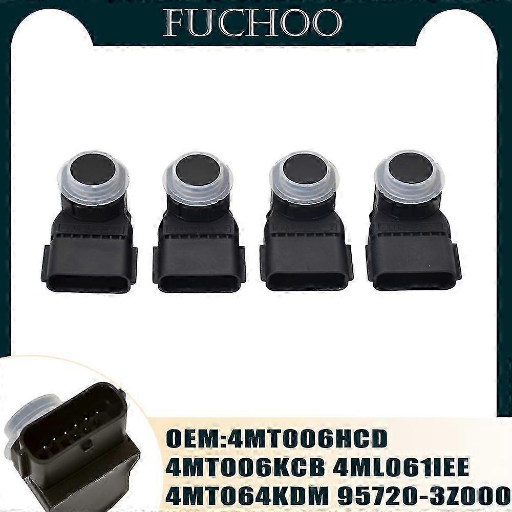2025 4pcs For Hyundai i40 95720-3Z000 4MT006HCD PDC Parking Sensor Bumper Assist Parking Sensor 957203Z000 4MT006KCB 6Pins