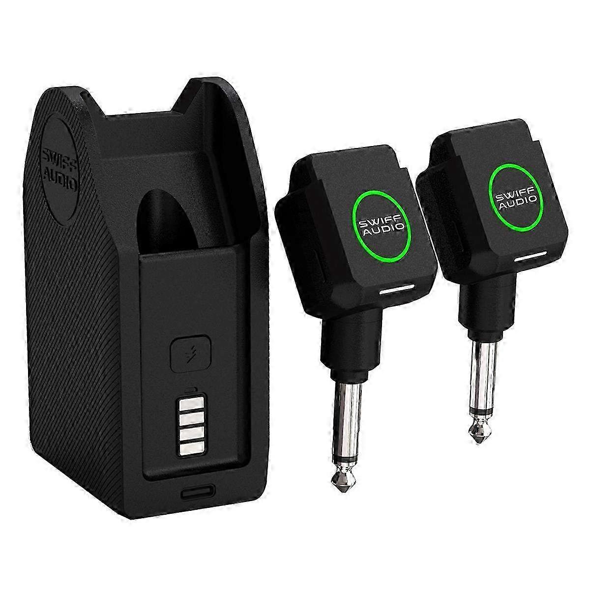 SWIFF AUDIO WX503 Kablosuz Gitar Sistemi Akustik ve Elektro Gitarlar için Verici ve Alıcı