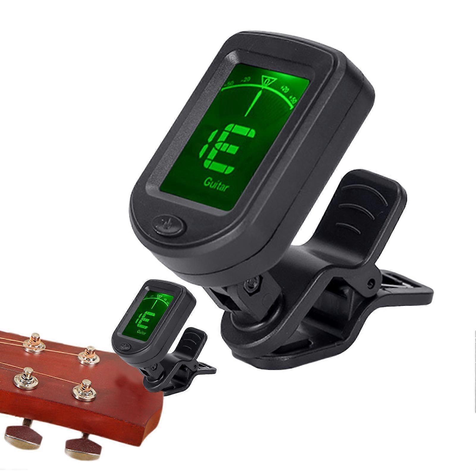 12 String Guitar Tuner, ClipOn Guitar Tuner, Multifunctional Acoustic Guitar Tuner, Tuner for Acoustic Guitar, Tuner for Violin, Tuner for Guitar.